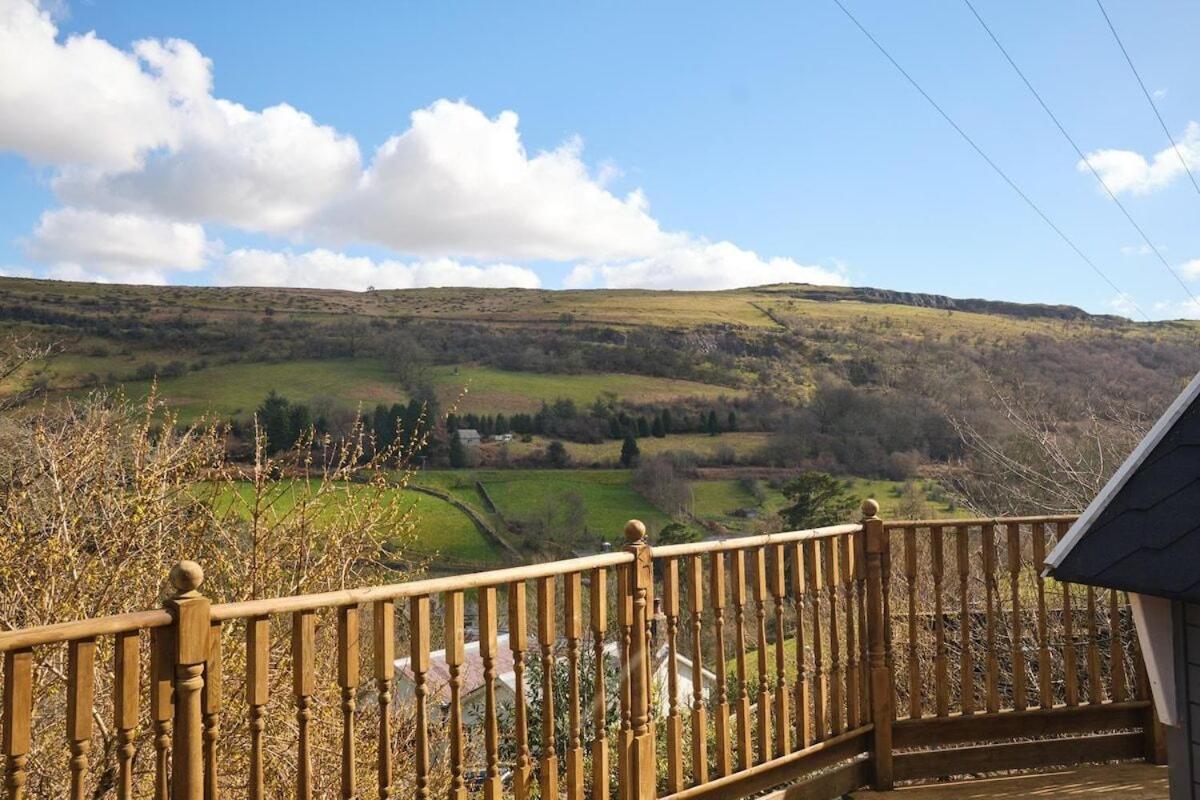 Villa 1 - Ein Trysor Cudd - Outdoor Bathtub - Incredible Views Pont Sticill Esterno foto